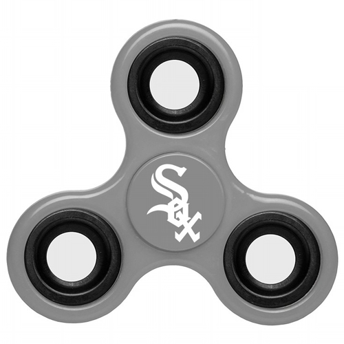 MLB Chicago White Sox 3 Way Fidget Spinner G36 - Gray - Click Image to Close